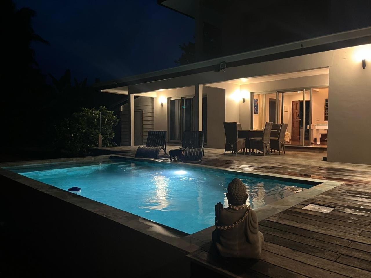 Moorea Temae Villa Walking Dist Beach And Golf المظهر الخارجي الصورة