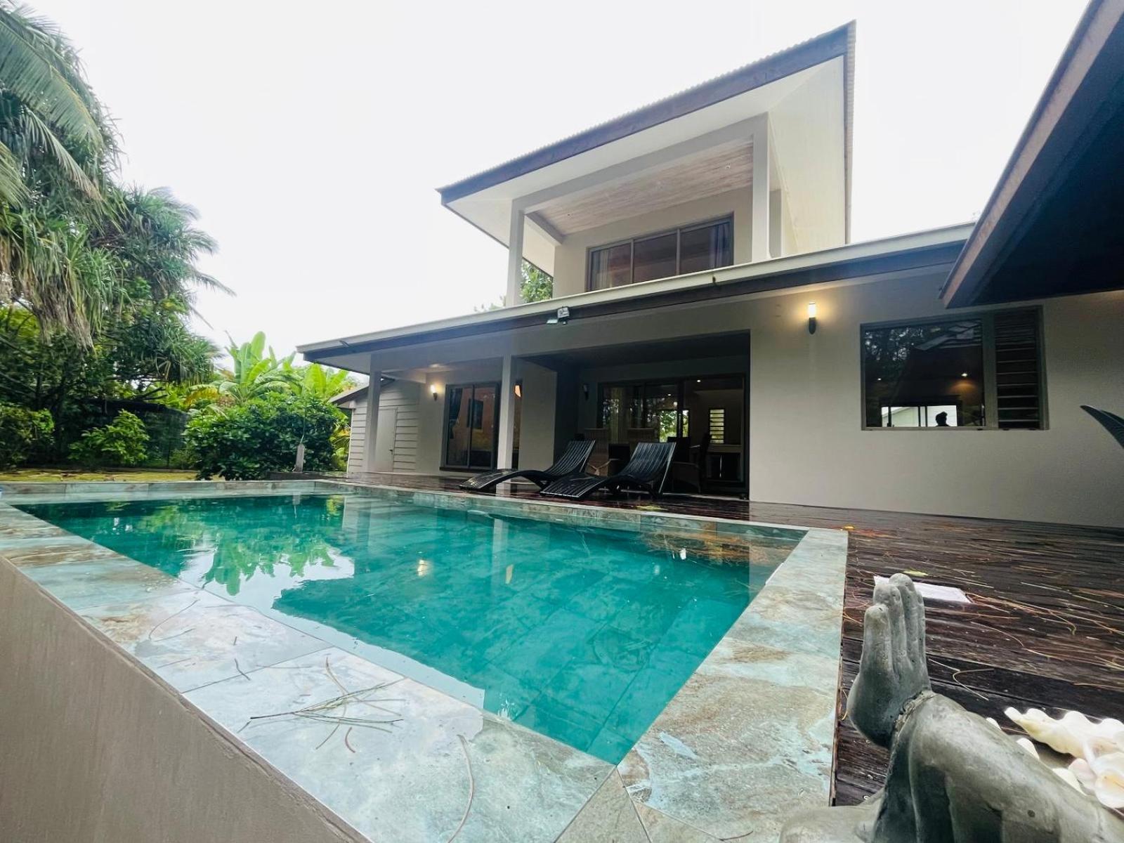 Moorea Temae Villa Walking Dist Beach And Golf المظهر الخارجي الصورة